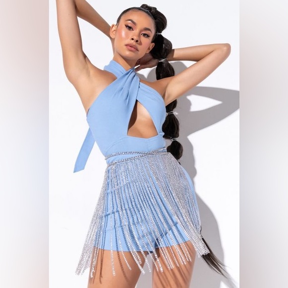 DANCE UP ON ME CHAIN SKIRT BELT - Picture 3 of 4